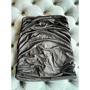 Boutique Tube Top Mini Dress Skirt size Medium M Black NWT